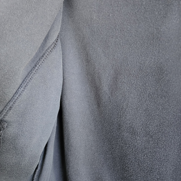 N.Y.L Navy Velour Zip Up Hoodie - Picture 10 of 12